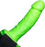Ouch! Мъжки пенис колан - Фосфоресциращ "ouch glow in the dark" 16 см