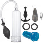 CalExotics Пенис помпа с аксесоари "ultimate sta-hard kit" 6 части