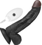 Lovetoy Вибро пенис колан с вакуумно дилдо "easy off black" 21.5 см