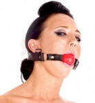Pipedream Латексова топка за уста "fetish red ball" 4.5 см