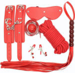 Sensual Bdsm Комплект "red bondage" 6 части