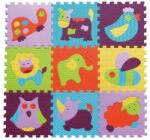 Babygreat Covoras Puzzle Animalute Vesele 92x92 cm Covor
