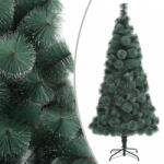vidaXL Zöld PET műkarácsonyfa állvánnyal 120 cm (328482)