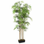 vidaXL Zöld mű bambuszfa 730 levéllel 120 cm (358989)