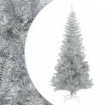 vidaXL Ezüstszínű PET műkarácsonyfa állvánnyal 180 cm (321013)