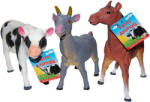 UP Int'l Set 3 figurine din cauciuc animale domestice, cal/vaca/capra, 20 - 24 cm (UP26699CVC) - bekid Figurina