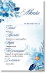 Personal Meniu - Flori albastre Selectați cantitatea: 31 buc - 60 buc