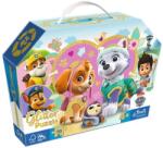 Trefl Mancs őrjárat - Skye és Everest glitteres puzzle 70 db-os (53015)