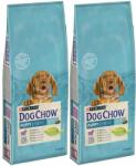 Dog Chow Cățeluș cu miel 2x14 kg