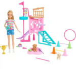 Mattel Mattel Barbie Stacie kutyaiskola játékszett (HRM10) - jatekbirodalom