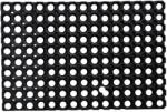 M. A. T. group gumiszőnyeg 40 × 60 cm perforált Fekete (385531)