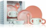  Suavinex Hygge Toddler Feeding Set etetőszett gyermekeknek 6 m+ Pink 5 db
