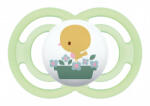  MAM Perfect Garden szilikon cumi 6h+ - Zöld - Csibe - baby-life
