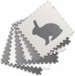 RicoKids Nagy Szivacs puzzle (6db) Állatok - szürke (7491)