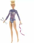 Barbie carieră păpușă - gimnastă ritmică (DVF50) Papusa