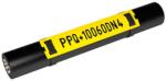 Partex PPQ+10080DN9, alb, 10x80mm, 250 buc. , PPQ+ eticheta (PPQ+10080DN9)