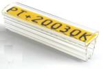 Partex PT+20018A acoperitoare 18 mm, 100 buc. , (4, 0 10, 0 mm), PT husa etichete transparenta (PT+20018A)