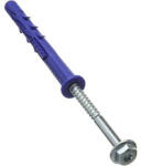  Klímatartó konzolhoz tipli+csavar (peremes fejű) 10x300 mm - kazanklima