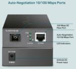  TP-LINK TL-FC111A-20 10/100 Mbps WDM Media Converter médiakonverter