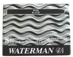 Waterman Tintenpatrone Stand. Intense Black 8 Stück (S0110850) (S0110850)