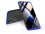 GKK GK0279 360 Full Protection 3in1 iPhone XS Max fekete/kék hátlap - granddigital