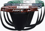 Nike Slipuri pentru bărbați Nike Dri-FIT Everyday Cotton Stretch Jock Strap 3 pary black/red/aquarius blue/stadium green
