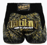 Venum Pantaloni scurți de antrenament Venum Attack Muay Thai black/gold