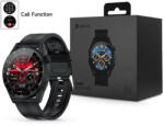 DEVIA Smart Watch Pro5 okosóra pótszíjjal - fekete (ST395949)