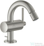 GROHE ATRIO bidé csaptelep automata leeresztővel, Supersteel 24364DC0 (24364DC0)