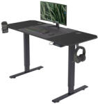 JAN NOWAK ROB 1400 állítható magasságú asztal, elektromos íróasztal, 1400x720x600, antracit