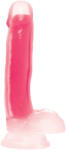 Lollicock Glow in the dark Realistic Dildo with Balls - Pink