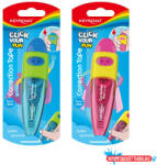  Hibajavító roller, nyomógombos, 5 mm x 6 m, Keyroad, vegyes színek (54305)