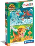 Clementoni Jurassic World 2×20 db-os Supercolor puzzle - Clementoni (24810)