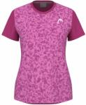 Head Női póló Head Tie-Break II T-Shirt - print vision white/vivid pink