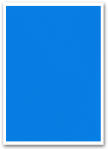 Bluering Etikett címke, 210x297mm, 1 címke/lap kék Bluering® (BRET111K) - cartridge