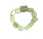  Acvamarin Tub Fatetat 10-17 x 9-13 mm - Margele Pietre Semipretioase cu Gaura - Lot 11 Buc