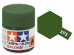 Tamiya Acrylic Paint Mini XF-5 Flat Green 10 ml (81705)