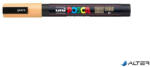 uni Dekormarker, 0, 9-1, 3 mm, UNI "Posca PC-3M", világos narancssárga (284687000)