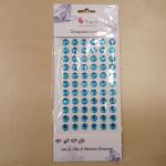 Ach Strasszkő öntapadós 10mm égkék (CN5201)