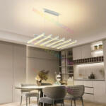  Lustra LED Cu Telecomanda, Elit's Esn1798-6-W, 144W, ALB (Esn1798-6-W)