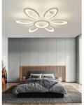  Lustra LED Cu Telecomanda, Elit's Esn M003-6+1, 156W, Alb (LS M003-6+1r)