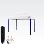 BRIMO Eladó pavilon 2x3m | Gyorsan felállítható BRIMO sátor - 3 oldalfal nélkül - Fehér