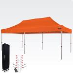 BRIMO Nožnicový sátor 3x6 ALU falak nélkül - Alumínium keret, vízálló - falak nélkül - Narancs