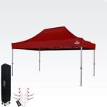 BRIMO Zöldségparti sátor 3x4, 5 m: Az Ön pihenőhelye és ünnepléseihez - falak nélkül - Piros