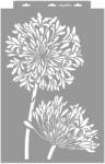 MyWall Szerelemvirág stencil - Festő - 38x60 cm maxi