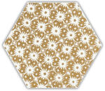 Paradyz My Way Shiny Lines Gold Hexagon Inserto D 19, 8x17, 1