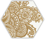 Paradyz My Way Shiny Lines Gold Hexagon Inserto B 19, 8x17, 1