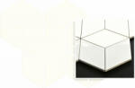 Paradyz Uniwersalna Mozaika Prasowana Bianco Romb Hexagon 20, 4x23, 8