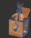 Rainbow Designs Cutie muzicala Jack-in-the-box, Peter Rabbit, 29 cm (PO1231) - kidiko Instrument muzical de jucarie