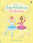 Usborne Carte cu abtibilduri, Sticker Dolly Dressing Ballerinas, Usborne, 5 ani+